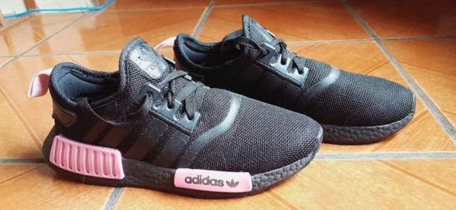 adidas nmd preto rosa