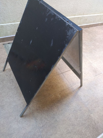 Placa cavalete