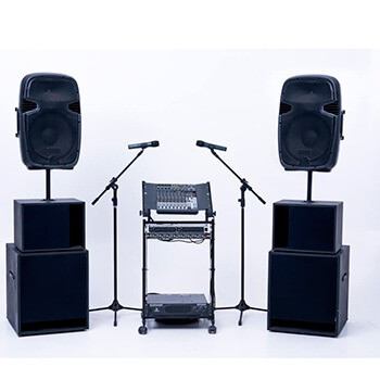 Aluguel som para eventos