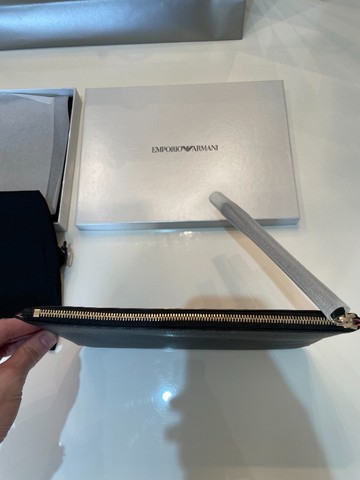 Pasta / Porta Documentos de Couro - Emporio Armani - Foto 4