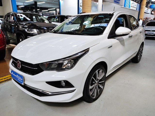 FIAT CRONOS PRECISON 1.8 FLEX BRANCO 2019  COMPLETO + BAIXA KM 