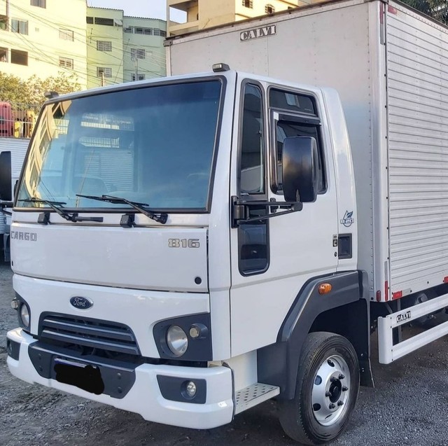 FORD CARGO 816 BAÚ 2014