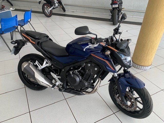 HONDA CB 500F AZUL