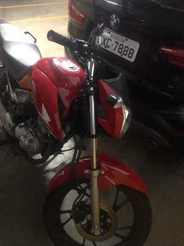 HONDA CG FAN 160 2021 3MIL KM FLEX  PARTIDA ELETRICA, FREIO A DISCO, CAVALETE HONDA 