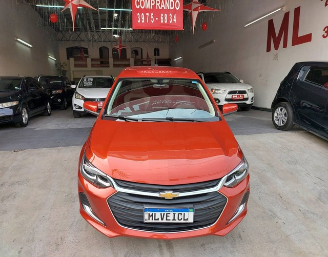 ONIX 2020/2020 1.0 TURBO FLEX PREMIER AUTOMÁTICO