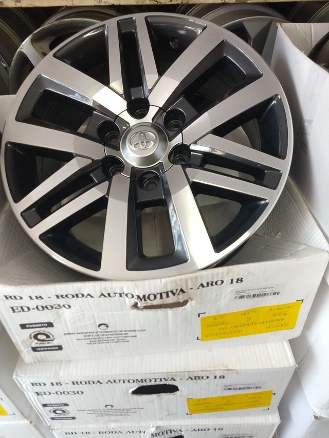 Rodas aro 18" Hilux 