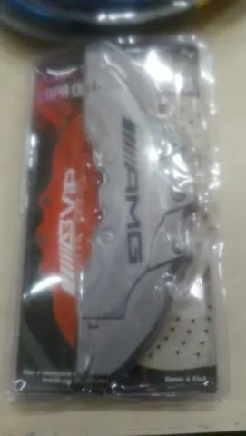 capa pinca freio tras mercedes amg cinza - Foto 3