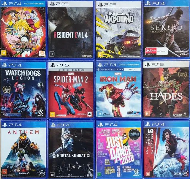 Jogos em Mídia Digital - PS4 e PS5 - Videogames - Liberdade, Parnamirim  1252602533