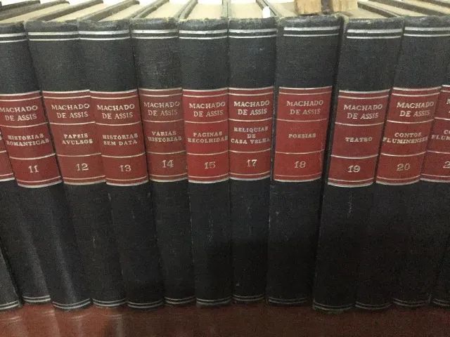 Coleção Obras Machado de Assis Editora Mérito Capa Dura Bom Estado - Foto 2