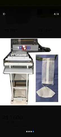 Maq Seladora De Plastico Selar Cortar Robusta Uso Industrial - Foto 4