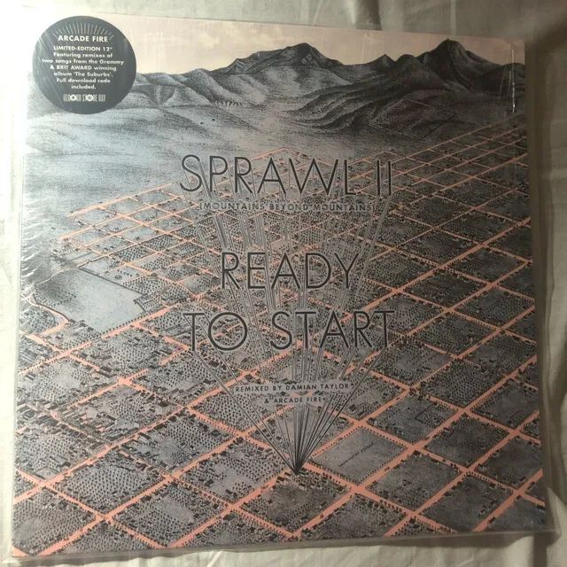 Arcade Fire dois singles vinil lp Reflektor e Spraw - raros - leia - Foto 2