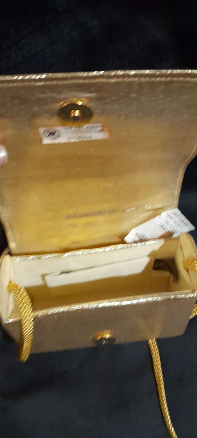 BOLSA DOURADA ELKA  - Foto 4