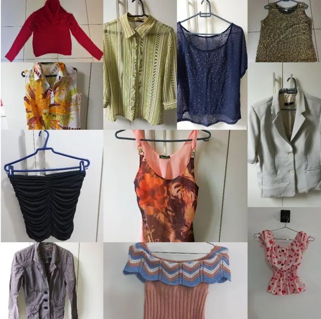 11 peças de roupas 
