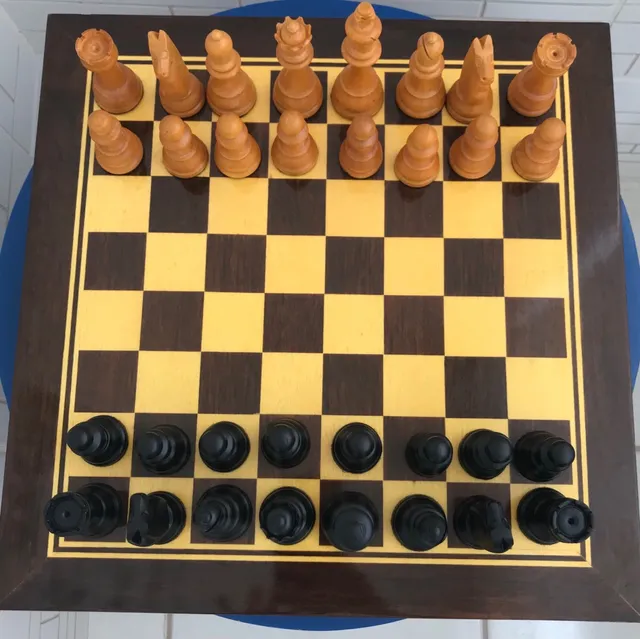 ERYUE Peças de xadrez internacional,Substituição do jogo de xadrez de  madeira de peças de xadrez internacional de 32 peças