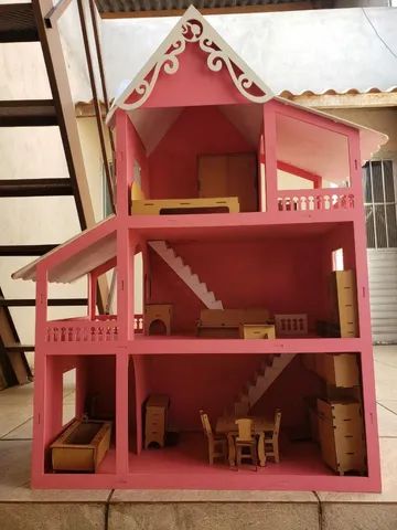 casa da barbie em mdf｜TikTok Search