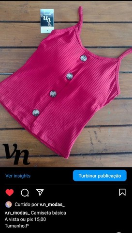 Regata feminina  básica  - Foto 2