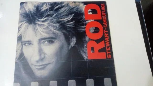 Lp Rod Stewart Camouflage