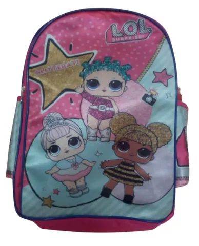 Mochila Infantil Estampada Bonéca  Lol
