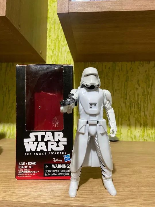 Boneco Snowtrooper starwars colecionável hasbro - Foto 5
