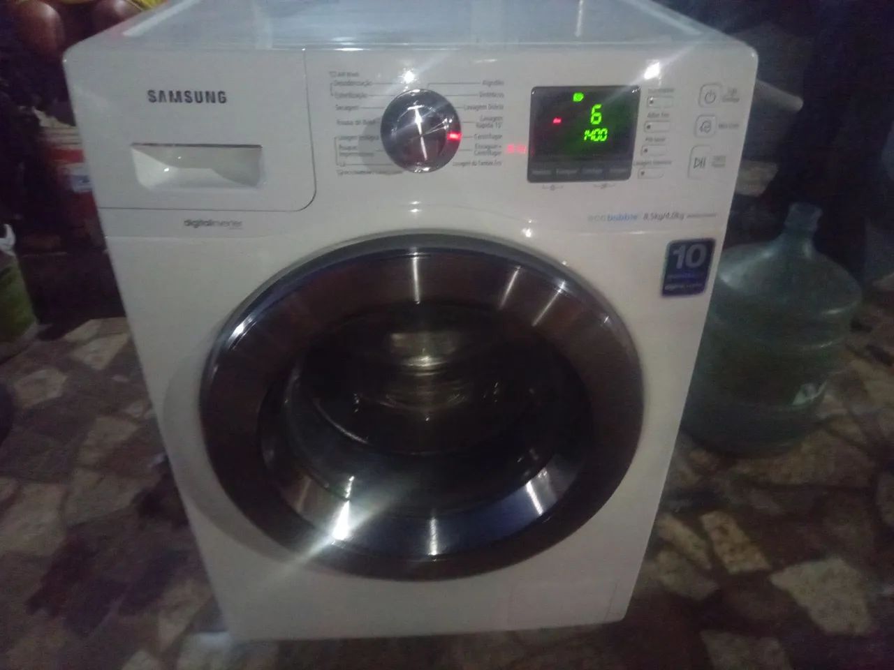 Lava e seca samsung com garantia e o frete incluso - Foto 5