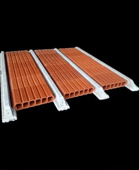 Laje de isopor, laje de  tijolo, treliça e material de construção
