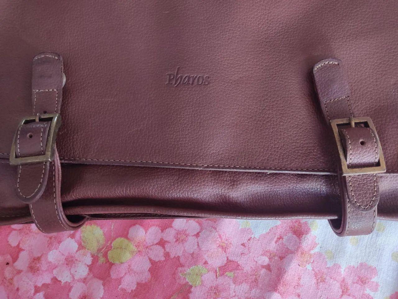 Bolsa transversal - Couro legítimo 