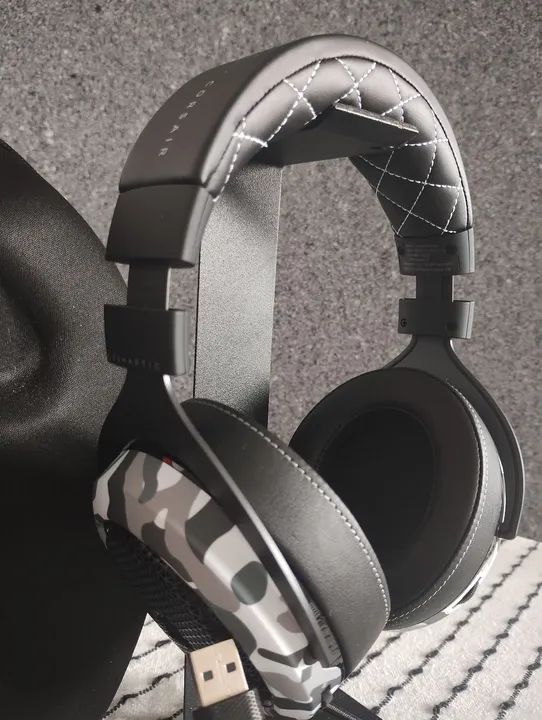 HEADESET CORSAIR + Case - Foto 4