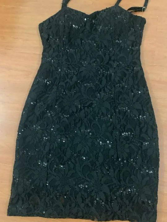 Vestido em renda e paetê - Foto 2