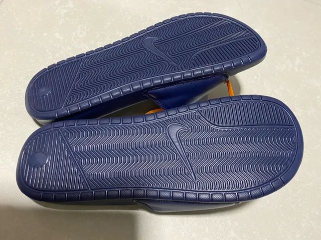 Chinelo Nike Benassi 42 Azul Calcados Paineiras Juiz de Fora 1304595967 OLX