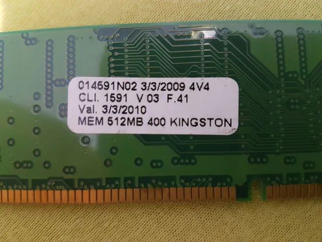 Memória RAM antiga para pc - Foto 3