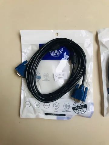 Cabo VGA de 3 Metros Novo (Monitor Lcd /Pc Tv/ Projetor) - Garantia  - Foto 3
