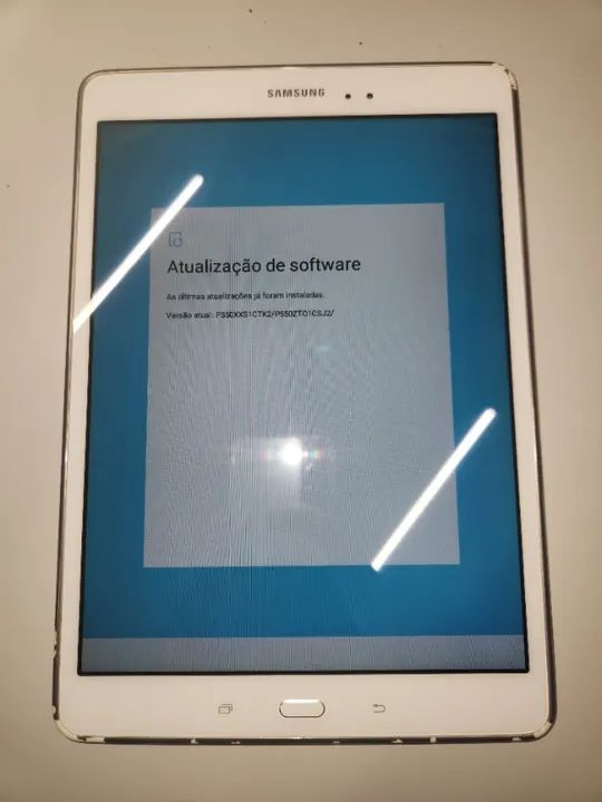 Tablet Samsung Tab A Branco  - Foto 4