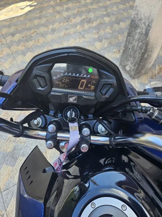  Honda CG Titan 2024 Azul - Foto 8