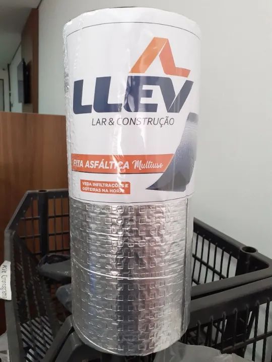 Manta Fita Asfáltica Aluminizada Auto Adesiva - 05 à 90 cm x 10 m - A partir de - Foto 4