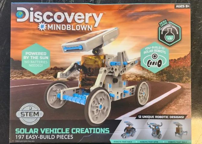 Kit de robô solar STEM 12 em 1 Discovery Mindblown