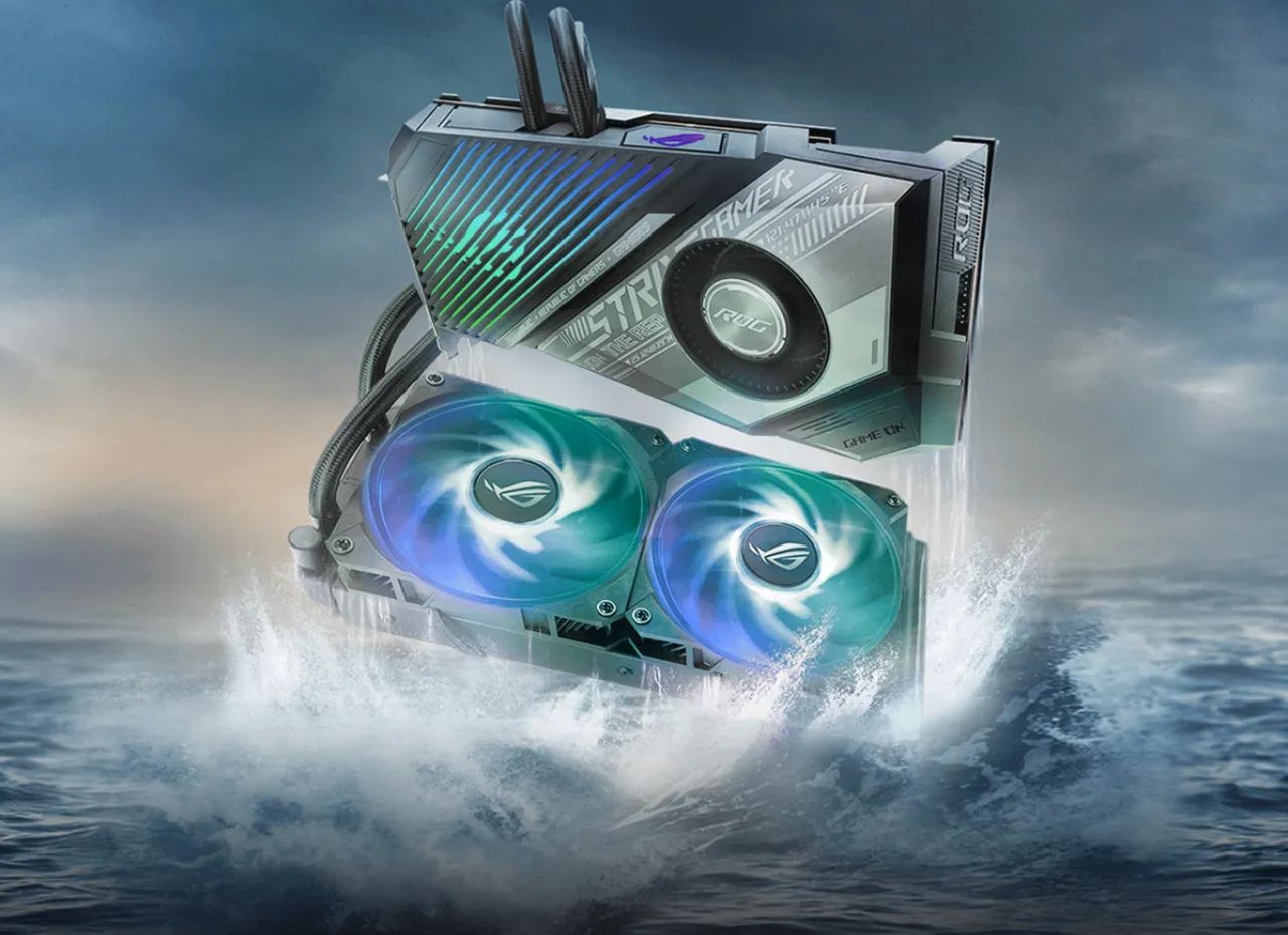 Liquid Cooled Asus Rx 6800 Strix ASUS ROG Strix LC Radeon RX 6800