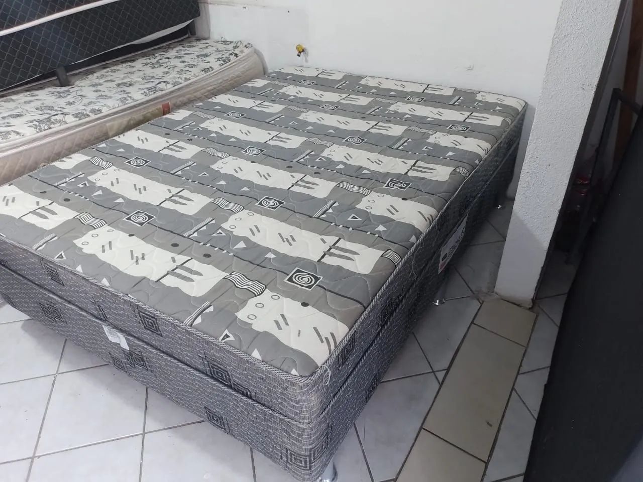 Cama de casal conjugada de espuma ortobom