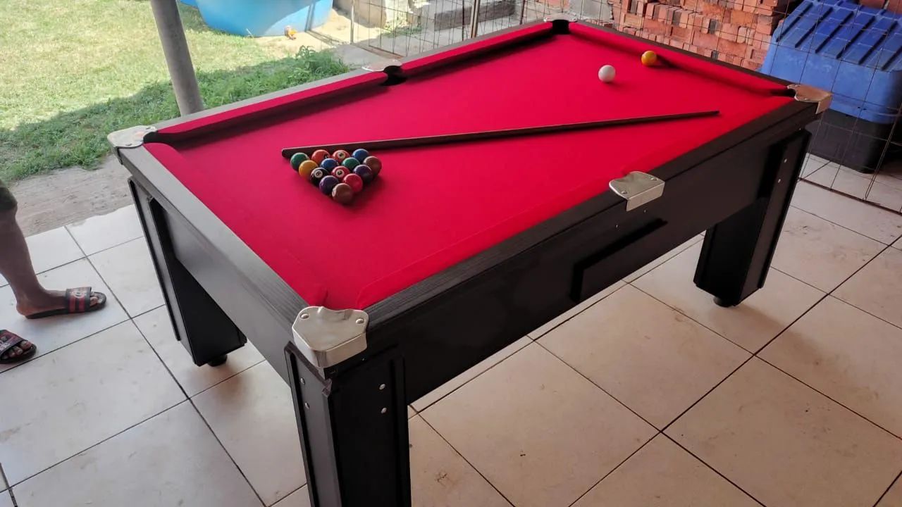 Mesa de bilhar campo de pedra ardósia mesa de sinuca vários modelos - Foto 3