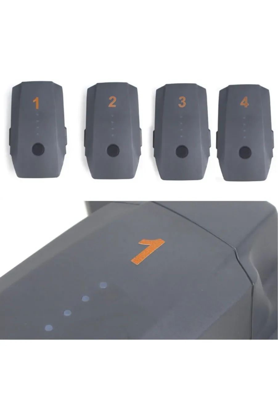  Par de adesivos adesivos de tubarão 3D para decoração de drone para DJI Mavic Pro<br> - Foto 4