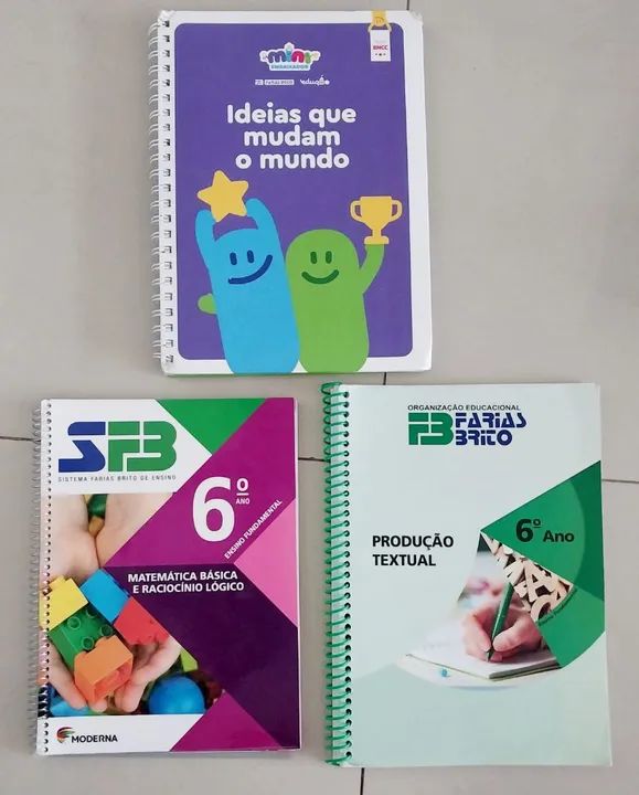 Livros Didáticos Avulsos- Sistema Farias Brito - 6º Ano - Foto 2
