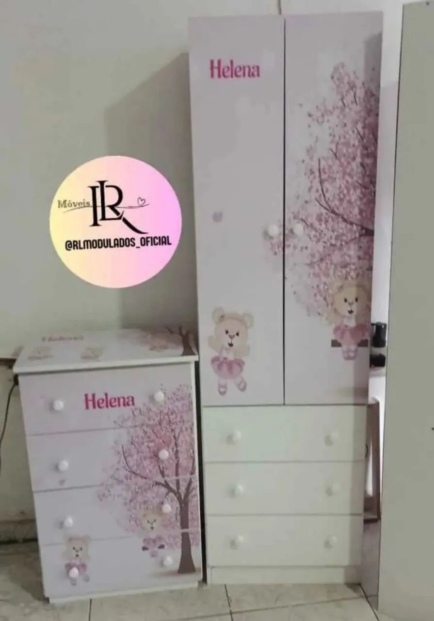 Kits Guarda roupa + Cómoda MDF - Foto 5