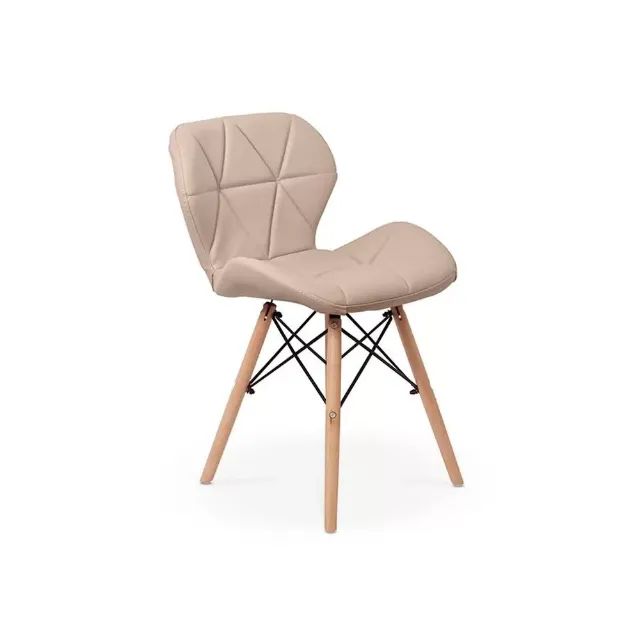 KIT 4 CADEIRAS SLIM TEMOS PRETA, FENDI , BRANCA E CAFÉ - Foto 3