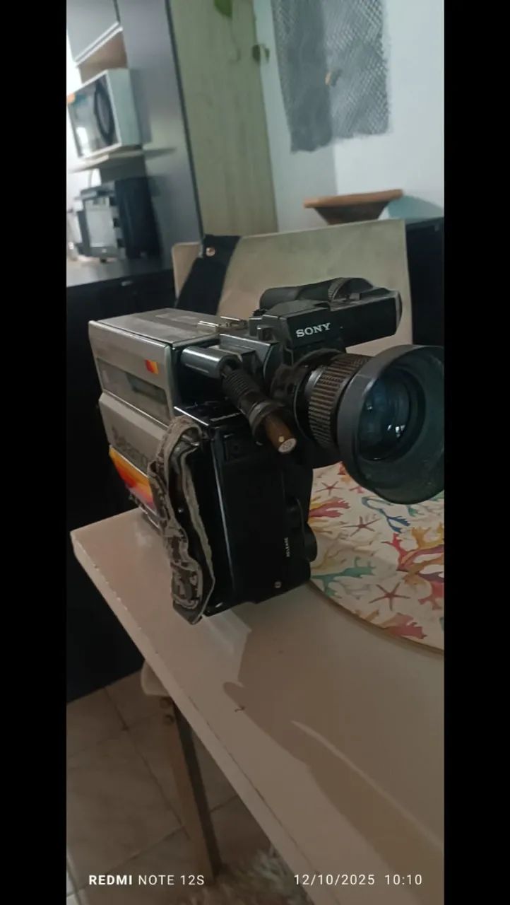 Filmadora Sony Betamax/Betamovie (Antiga para colecionador) - Foto 3