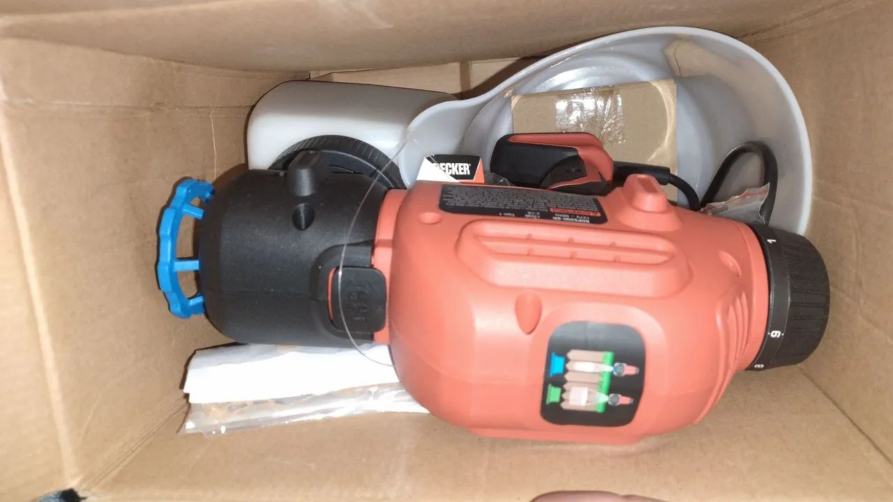Pistola de Pintura Elétrica Black & Decker BDPS200 - Foto 3
