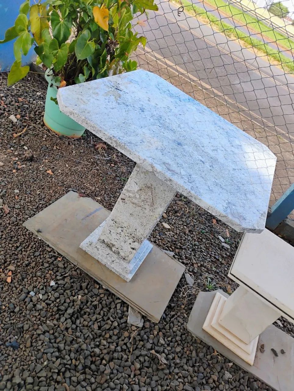 Mesa de Granito 90x90cm - Foto 3
