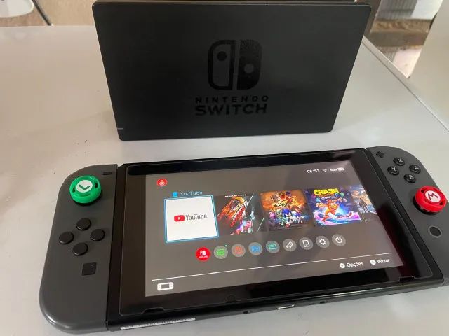 vendo nintendo switch v1 - Foto 2
