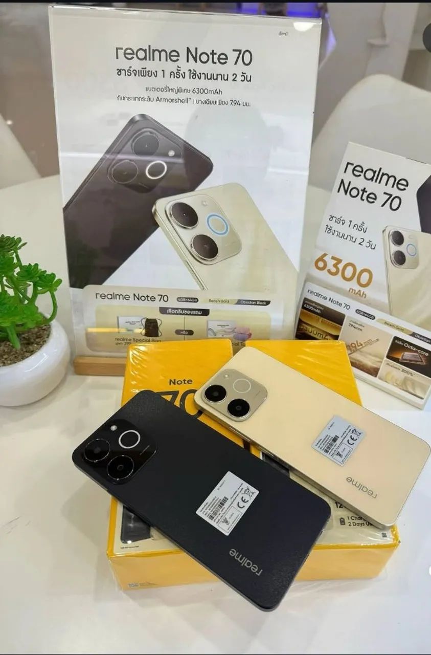 Realme Note 70 Global Lacrado 