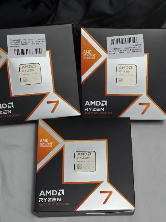 (Lacrado) Processador AMD Ryzen 7 9800X3D 8-CORES 16-THREADS 5.2Ghz Max Boost