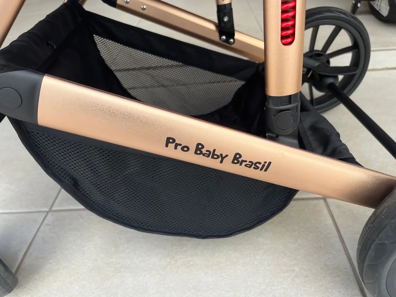Carrinho de Bebê com bebê conforto pro baby Brasil  - Foto 5