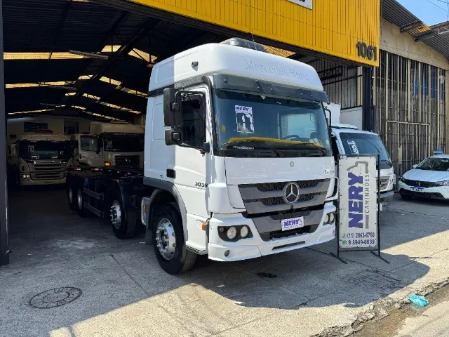 M.BENZ ATEGO 3030 CE BITRUCK 8X2 CHASSI PORTA CONTAINER